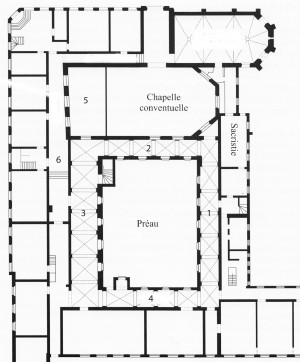 Plan ateliers rez-de-chaussée sans denominations