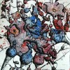 7 acrylique et encre de Chine sur papier (19,5 x 18 cm) 2013